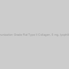 Image of Immunization Grade Rat Type II Collagen, 5 mg, lyophilized